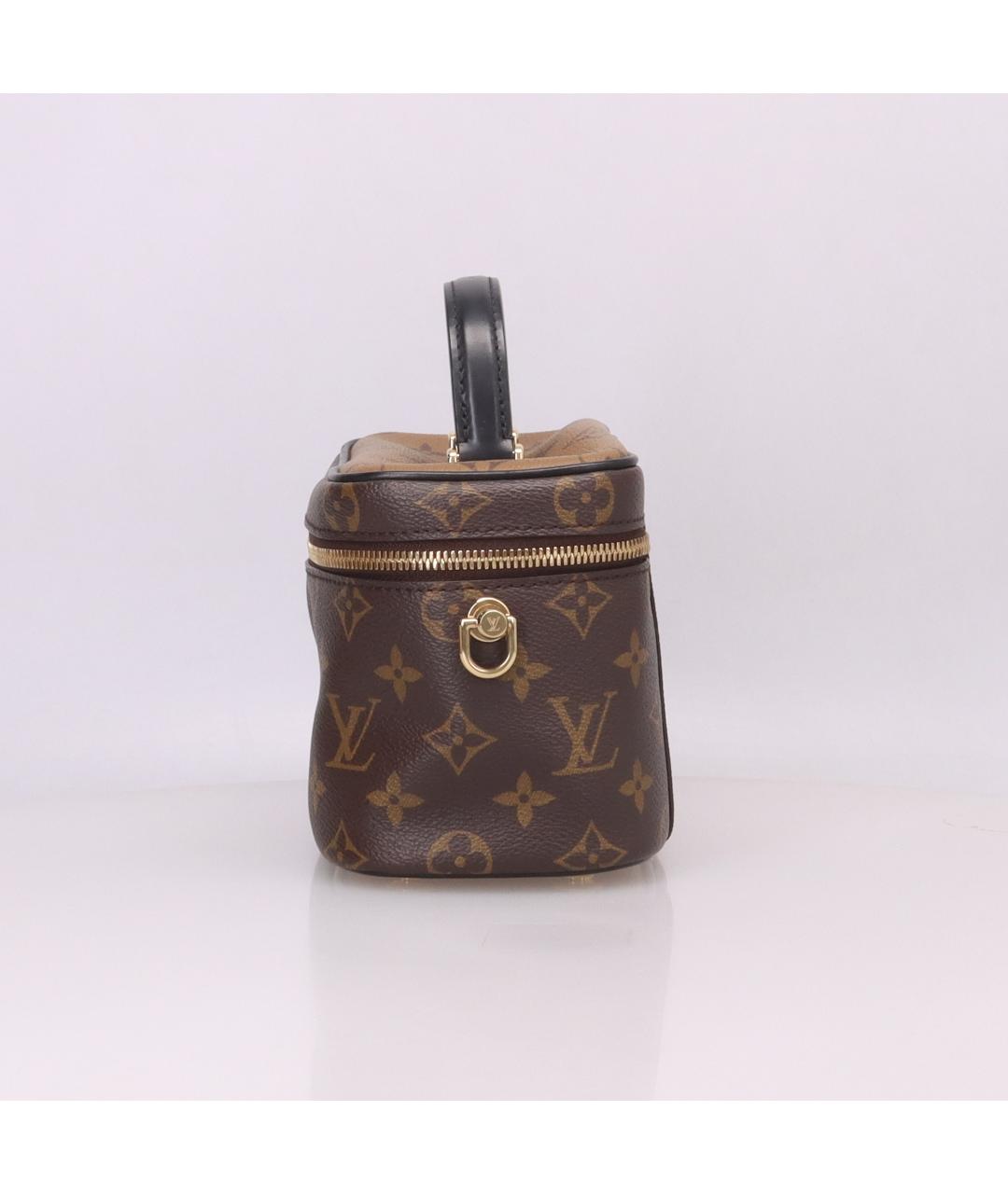 LOUIS VUITTON Коричневая косметичка, фото 2