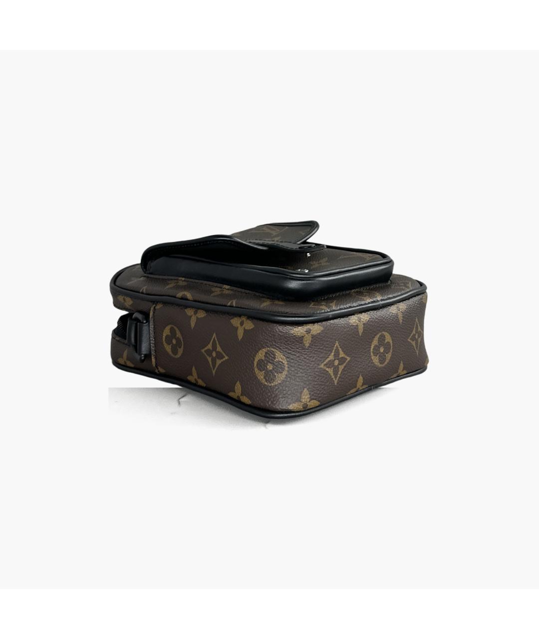 LOUIS VUITTON Коричневая барсетка, фото 5