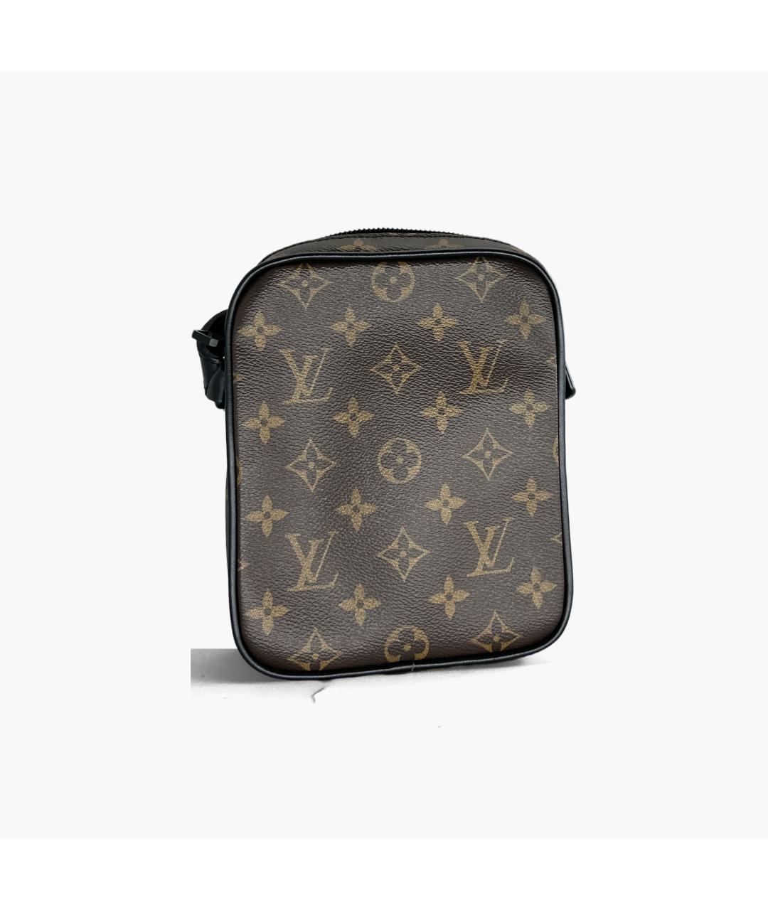 LOUIS VUITTON Коричневая барсетка, фото 2