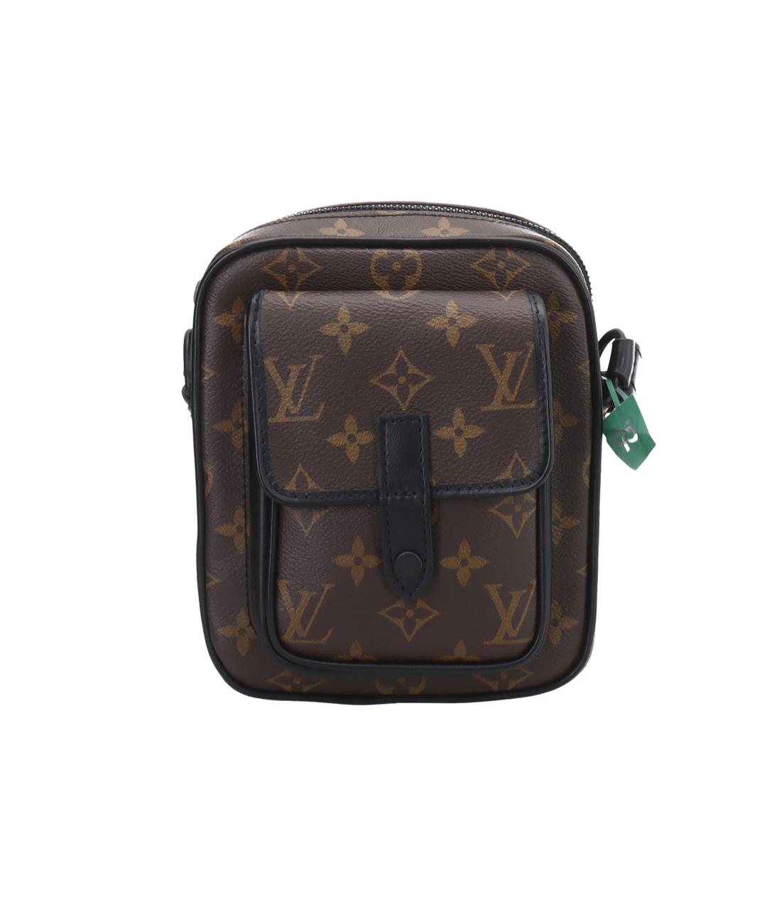 LOUIS VUITTON Коричневая барсетка, фото 1