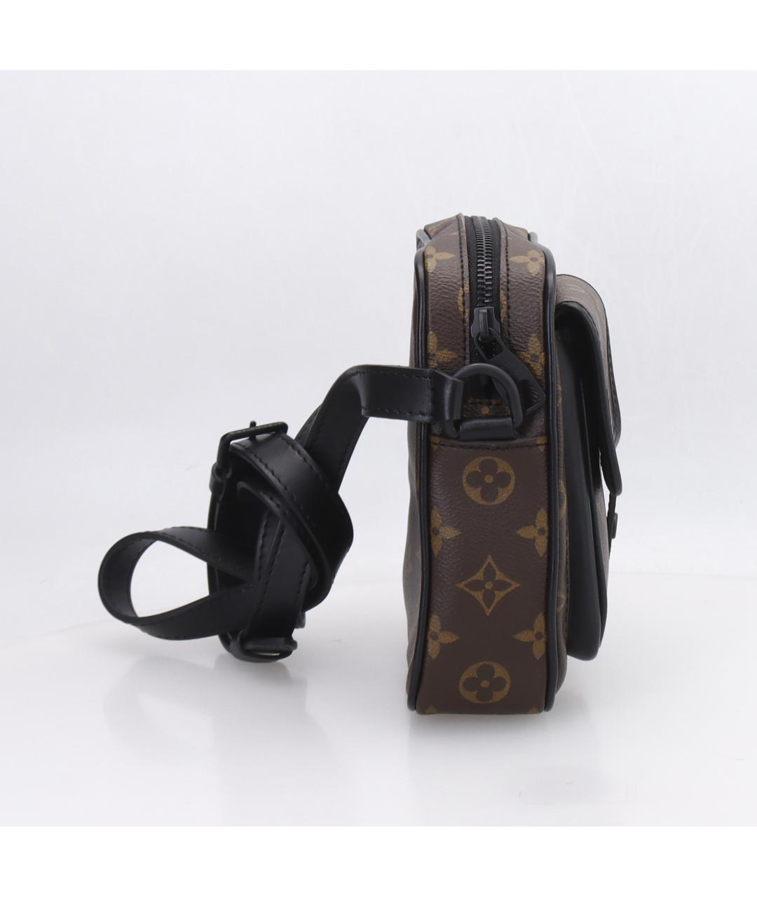 LOUIS VUITTON Коричневая барсетка, фото 4