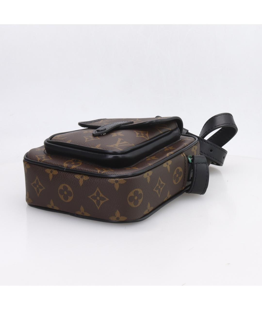 LOUIS VUITTON Коричневая барсетка, фото 6