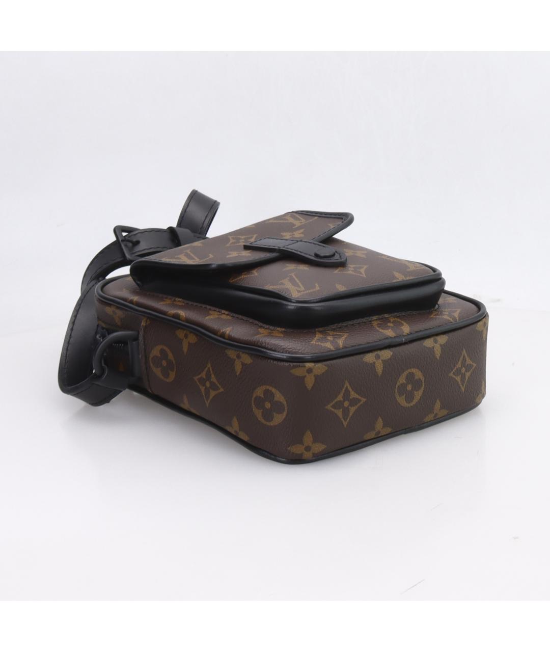 LOUIS VUITTON Коричневая барсетка, фото 5