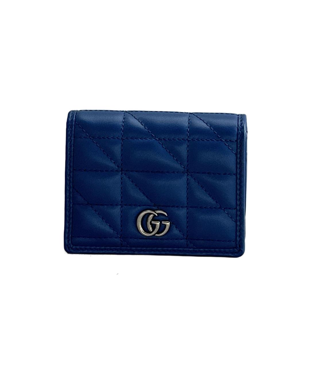 GUCCI Темно-синий кошелек, фото 1