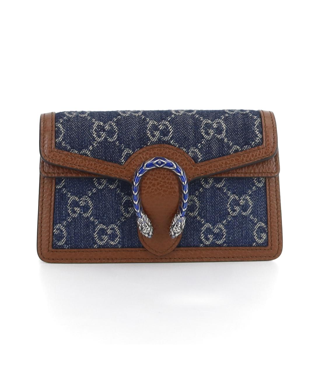 GUCCI Синяя сумка через плечо, фото 1