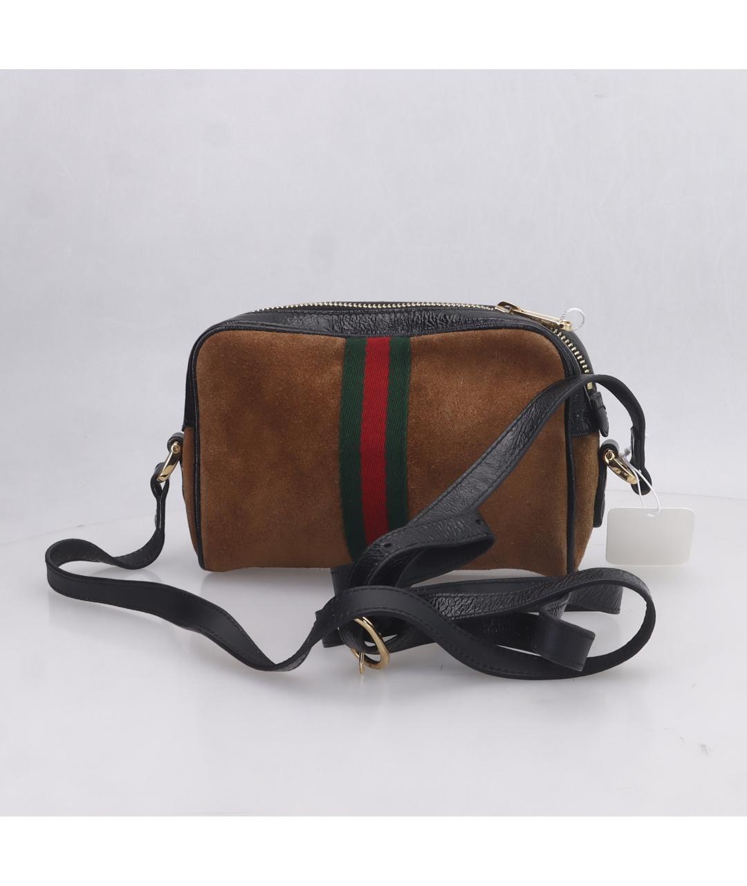GUCCI Коричневая сумка через плечо, фото 4