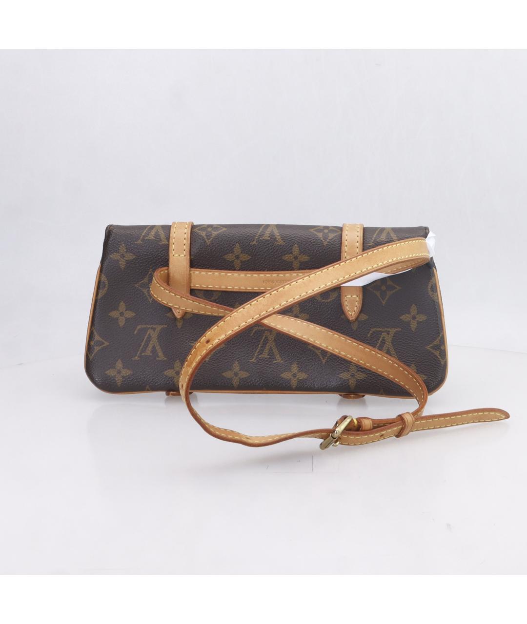 LOUIS VUITTON Коричневая поясная сумка, фото 3