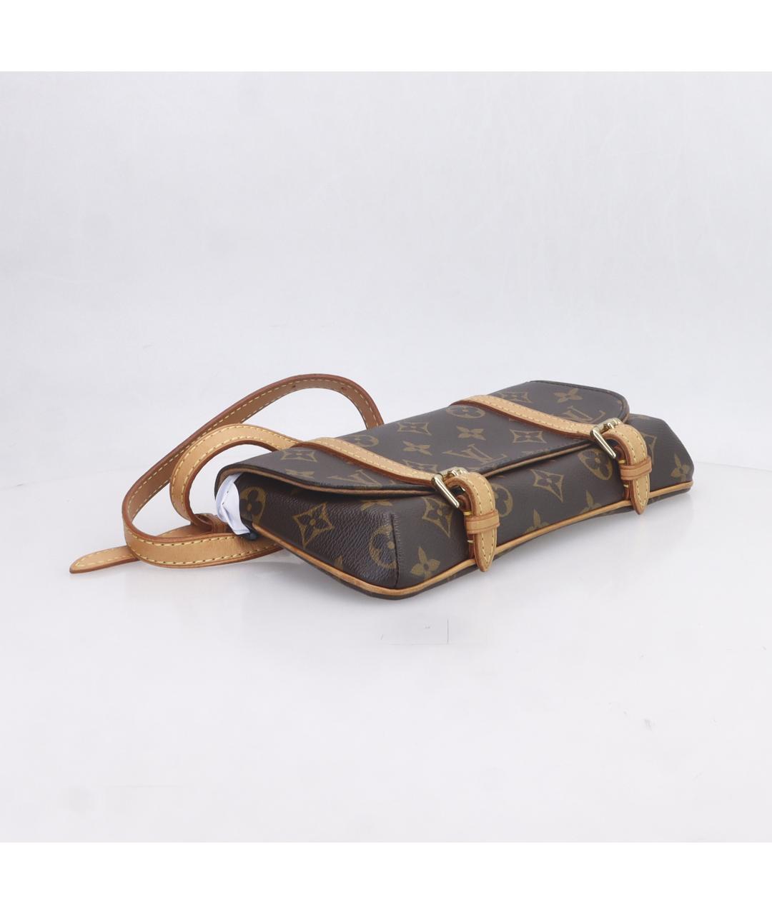 LOUIS VUITTON Коричневая поясная сумка, фото 5