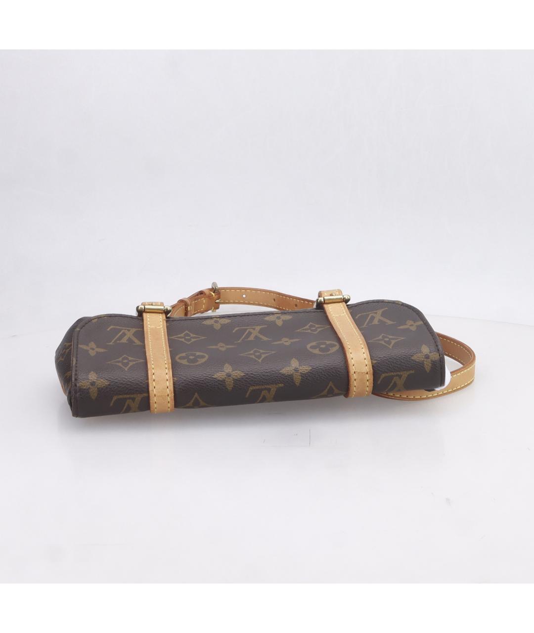 LOUIS VUITTON Коричневая поясная сумка, фото 9