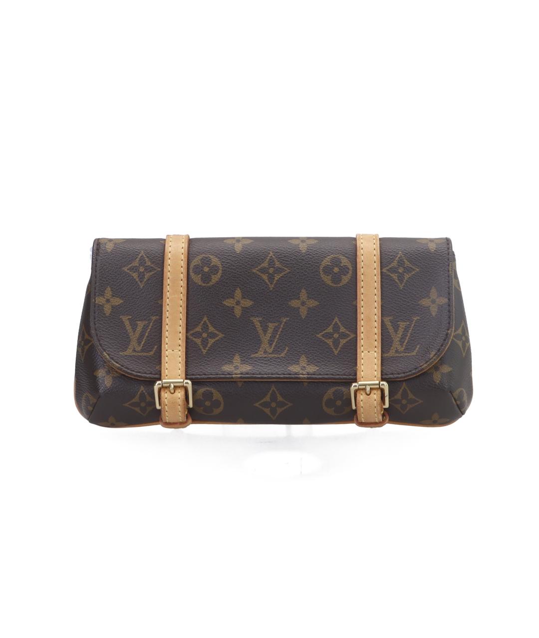 LOUIS VUITTON Коричневая поясная сумка, фото 1