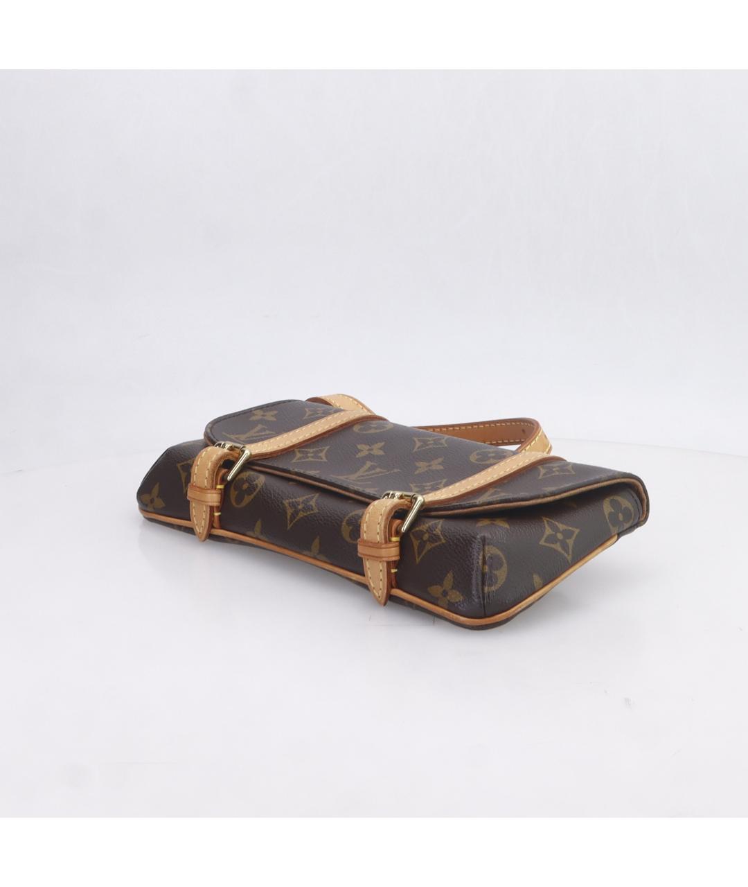 LOUIS VUITTON Коричневая поясная сумка, фото 6