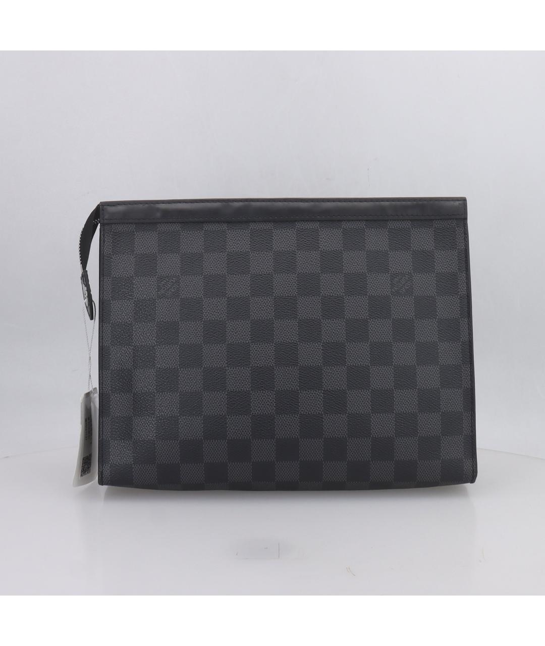 LOUIS VUITTON Антрацитовая папка для документов, фото 3