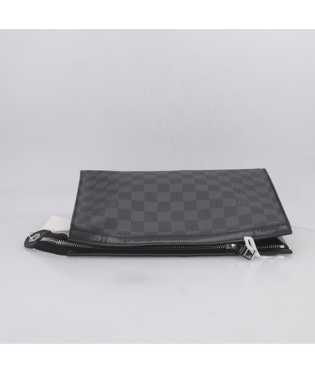 LOUIS VUITTON Антрацитовая папка для документов, фото 5