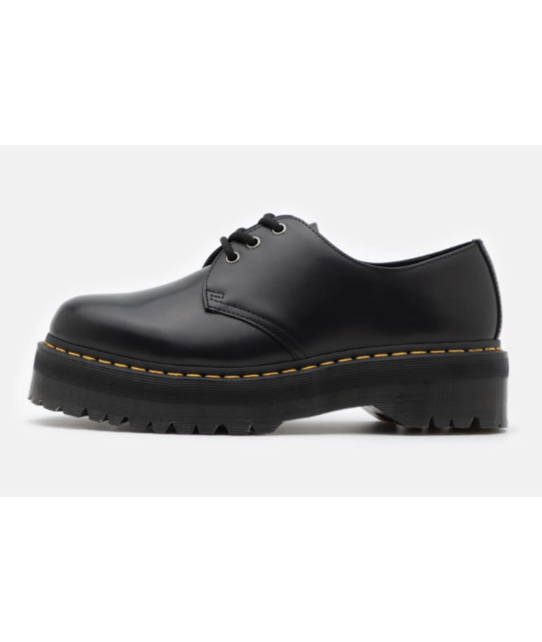 DR. MARTENS Черные кожаные ботинки, фото 6