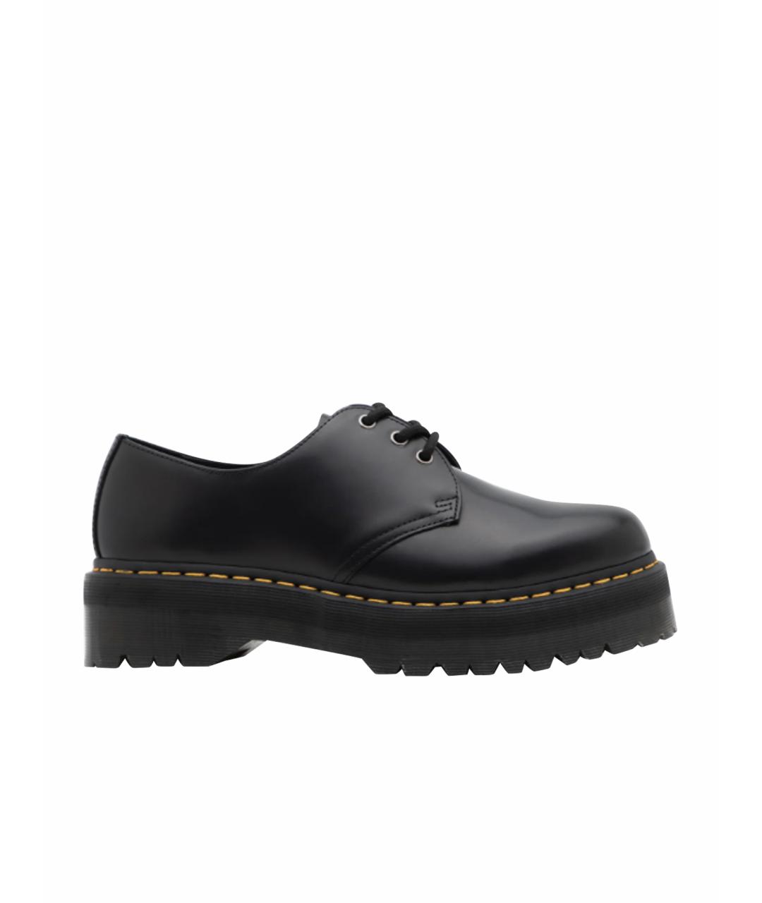 DR. MARTENS Черные кожаные ботинки, фото 1