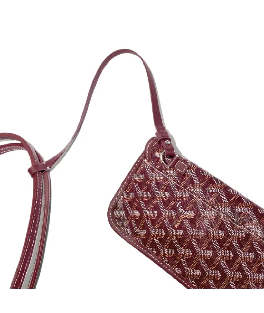 GOYARD Бордовая сумка тоут, фото 5