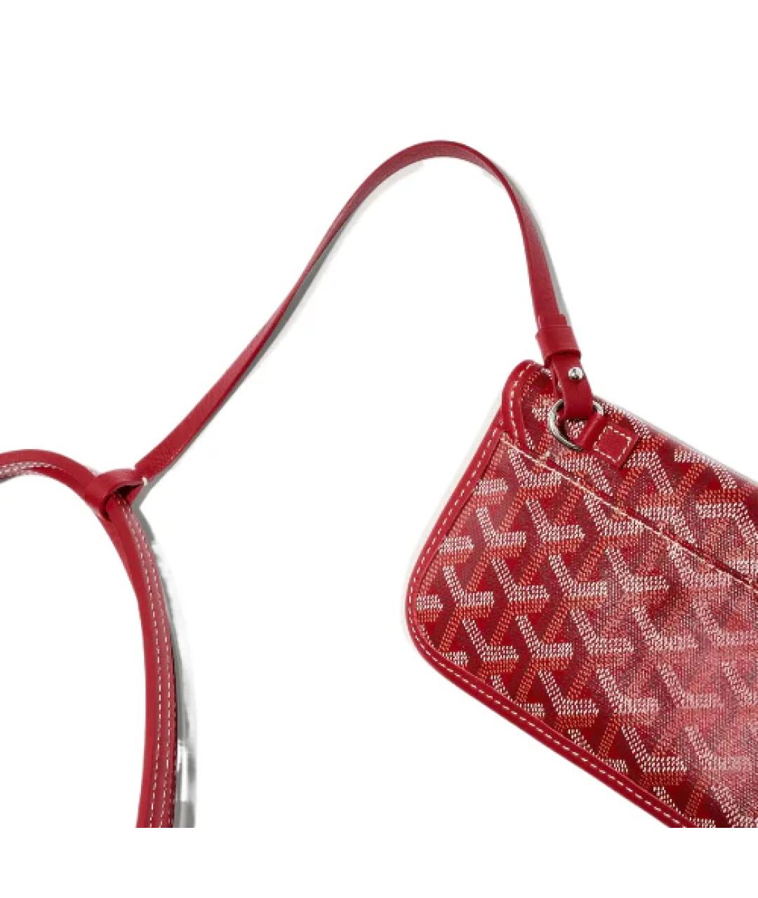 GOYARD Красная сумка тоут, фото 5