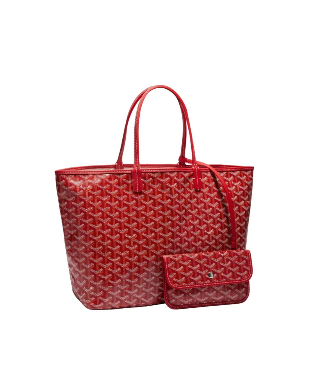 GOYARD Красная сумка тоут, фото 1