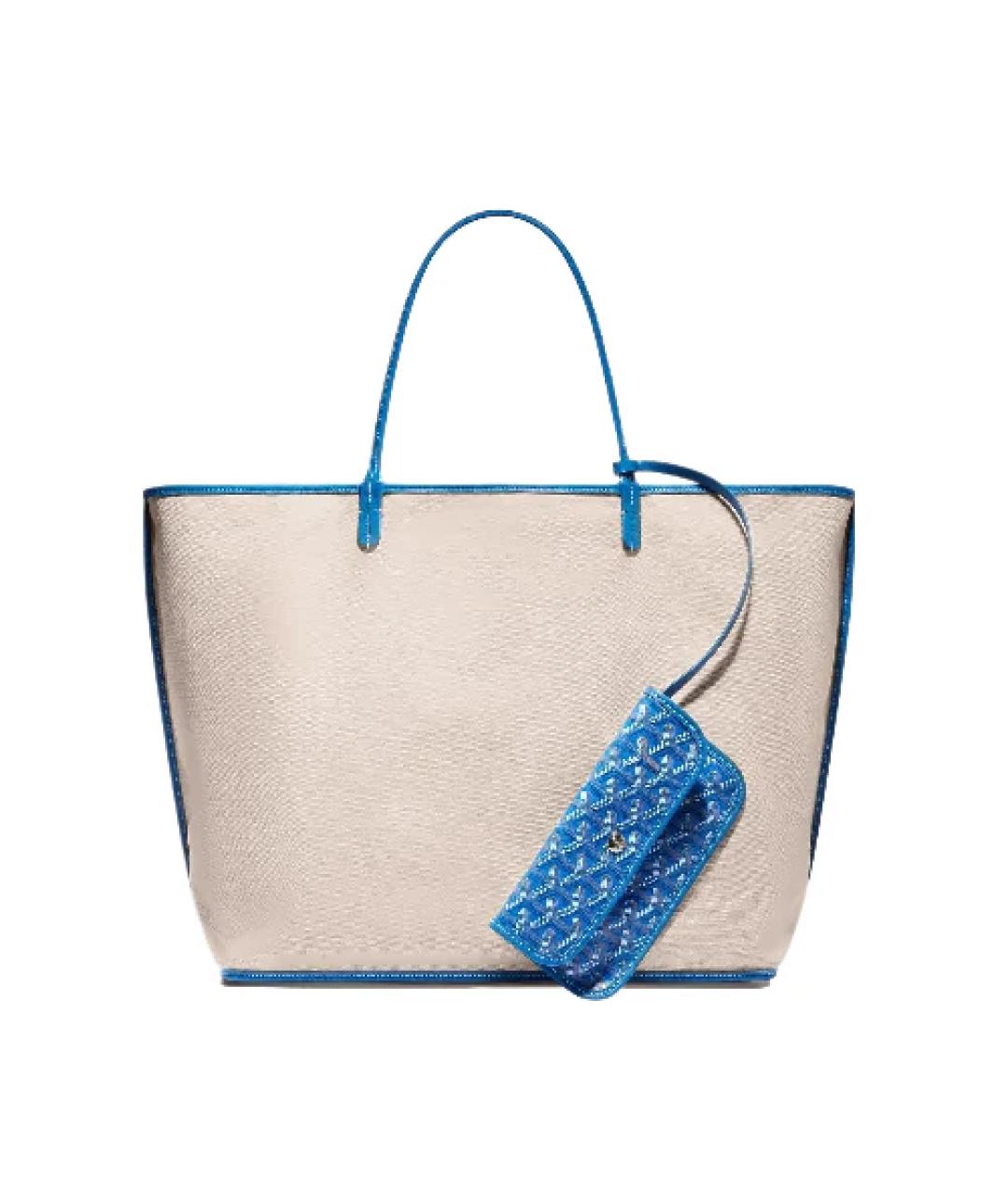 GOYARD Синяя сумка тоут, фото 3