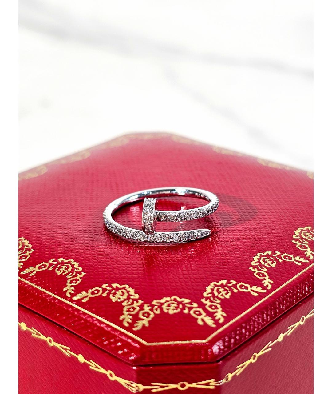 CARTIER Серебряное кольцо из белого золота, фото 5