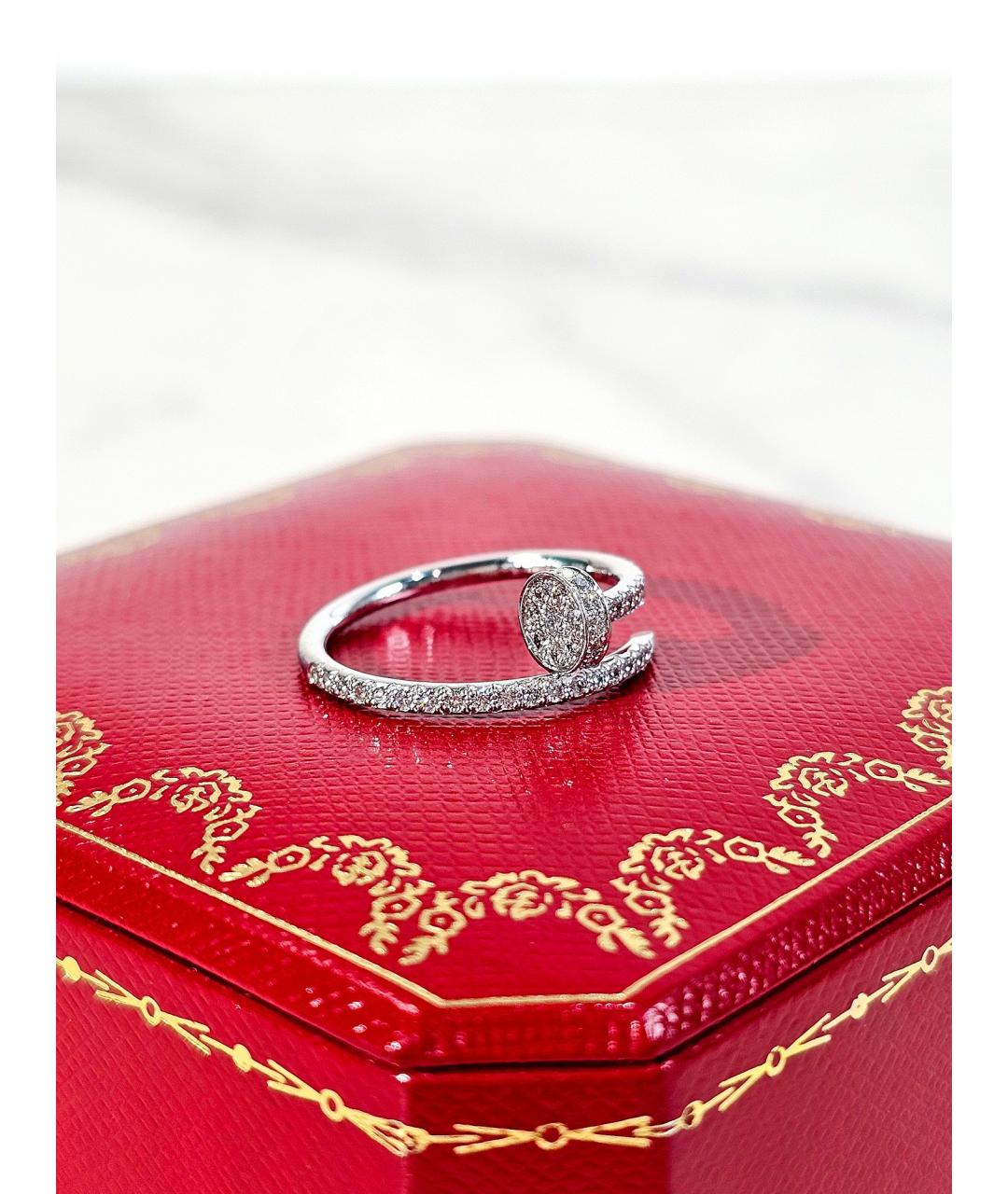 CARTIER Серебряное кольцо из белого золота, фото 3