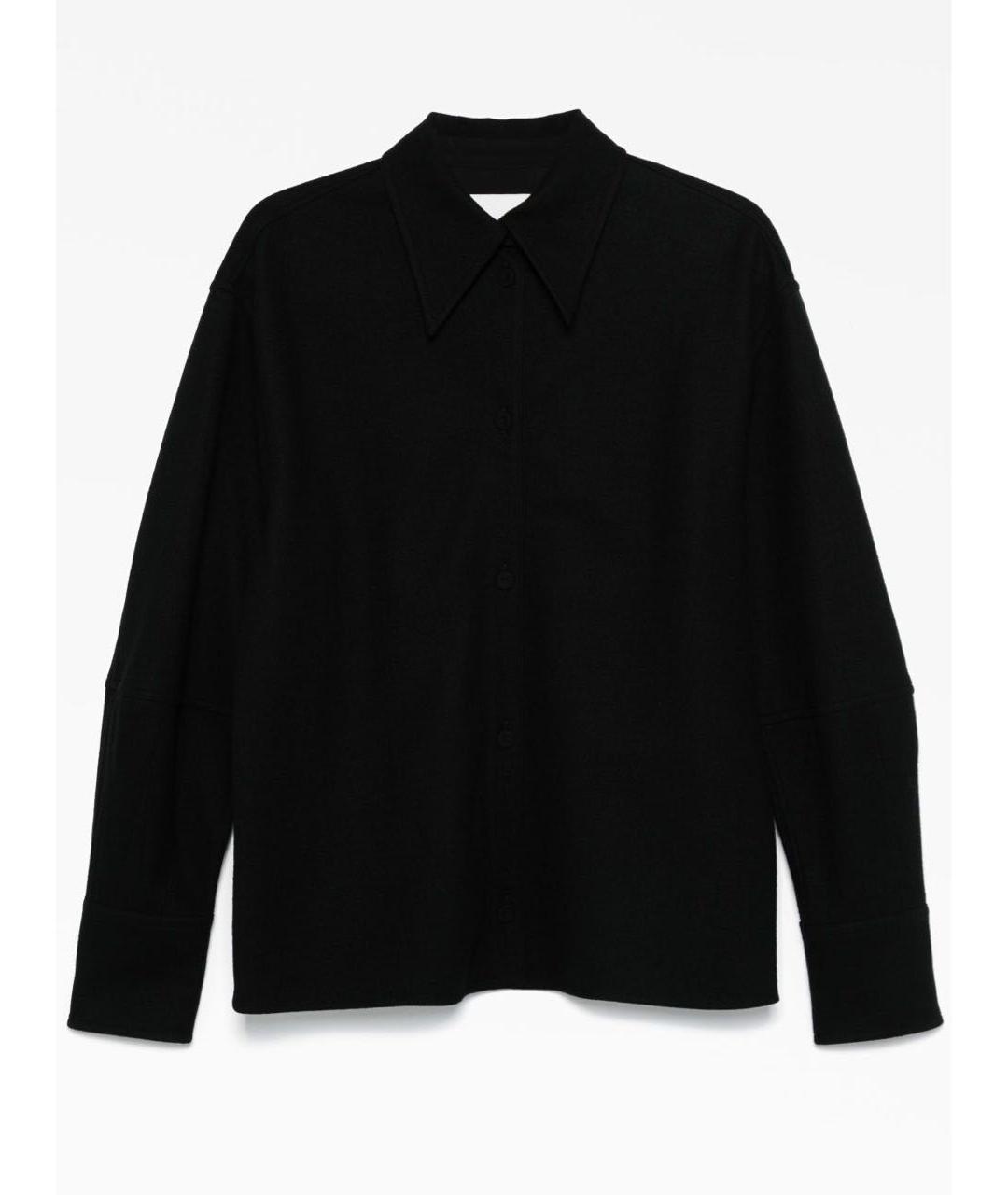 JIL SANDER Черная рубашка, фото 1