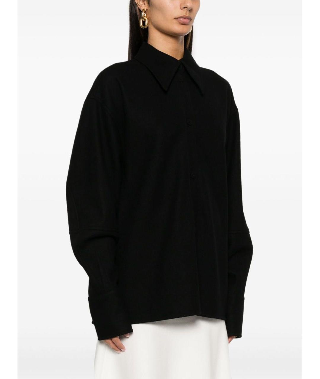 JIL SANDER Черная рубашка, фото 4