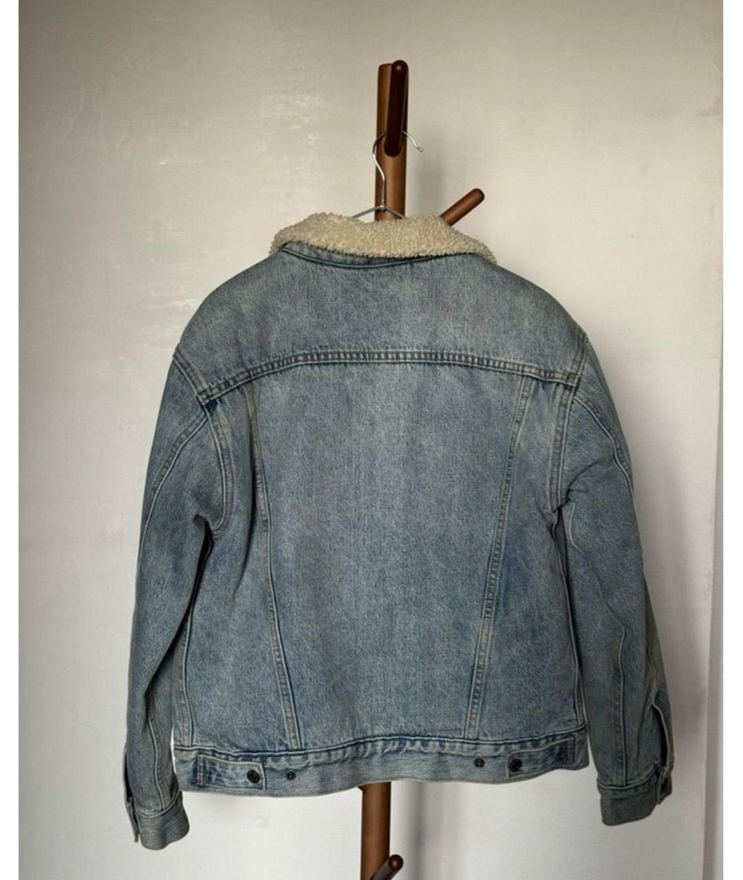 LEVI'S Голубая деним куртка, фото 2