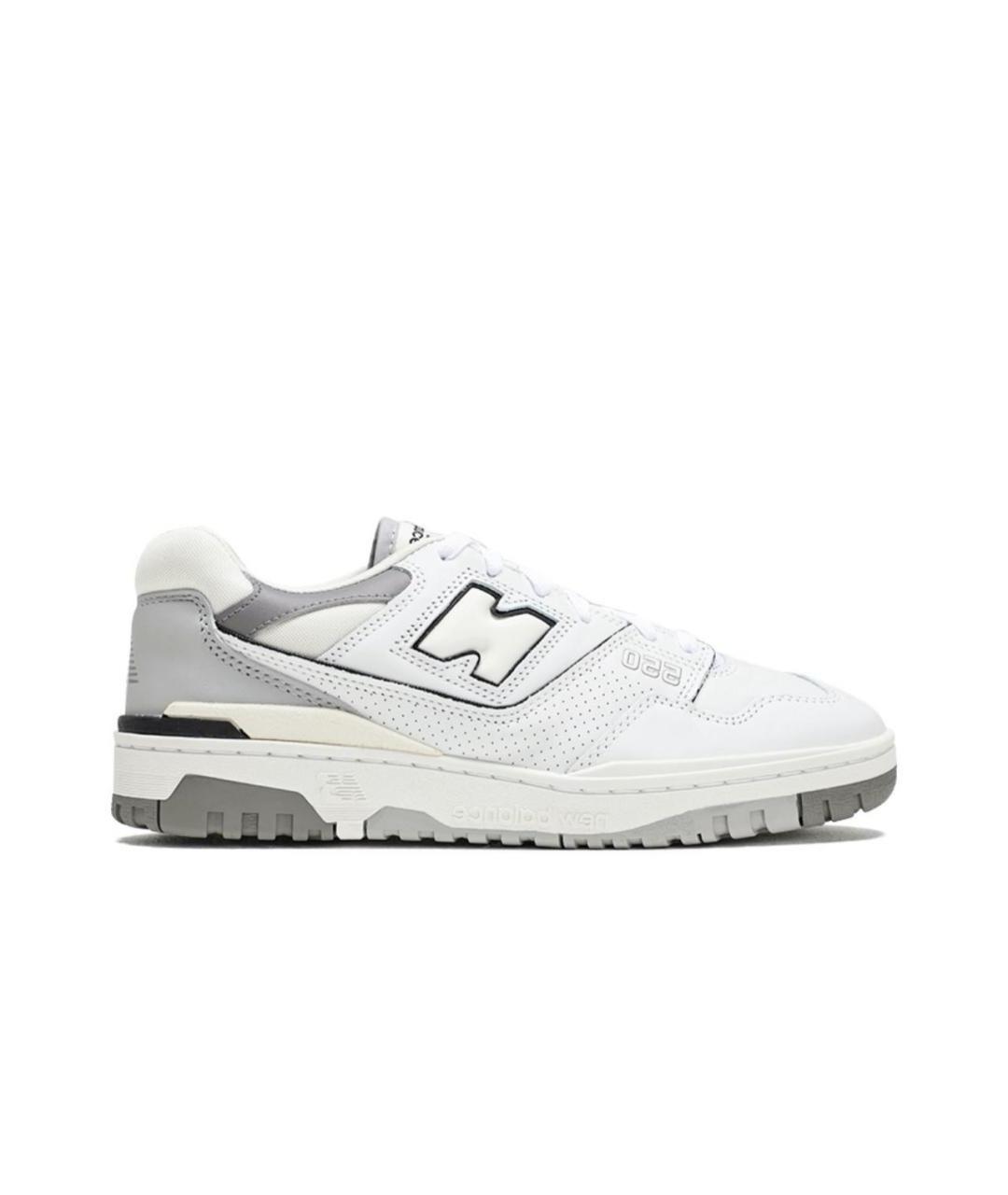 NEW BALANCE Белые кожаные кроссовки, фото 6