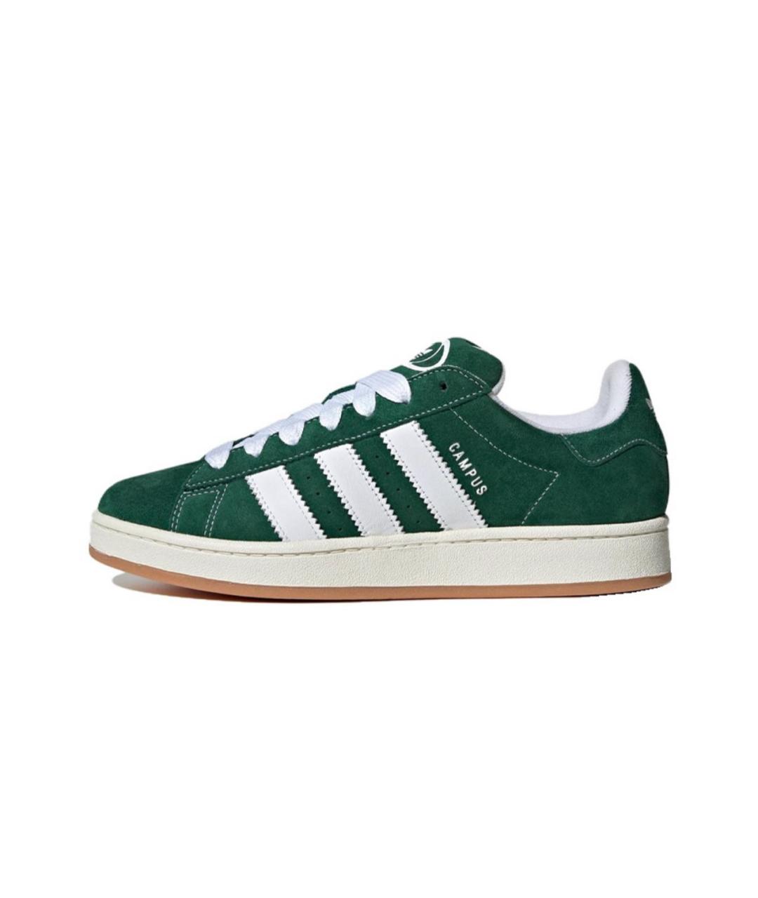 ADIDAS Зеленые замшевые кеды, фото 7