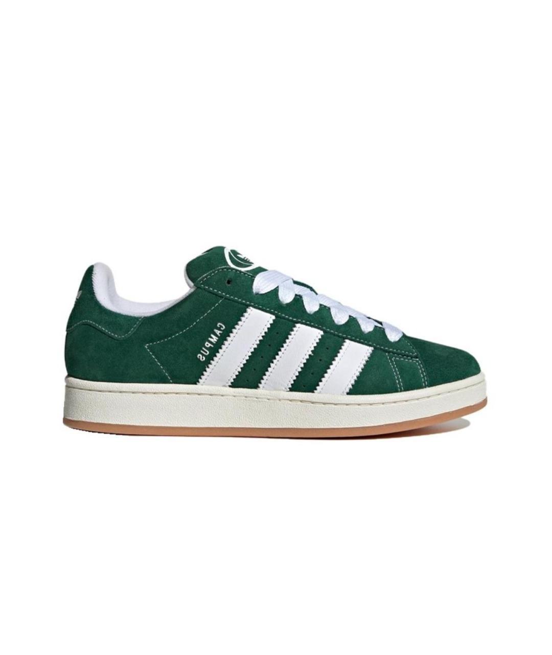 ADIDAS Зеленые замшевые кеды, фото 6