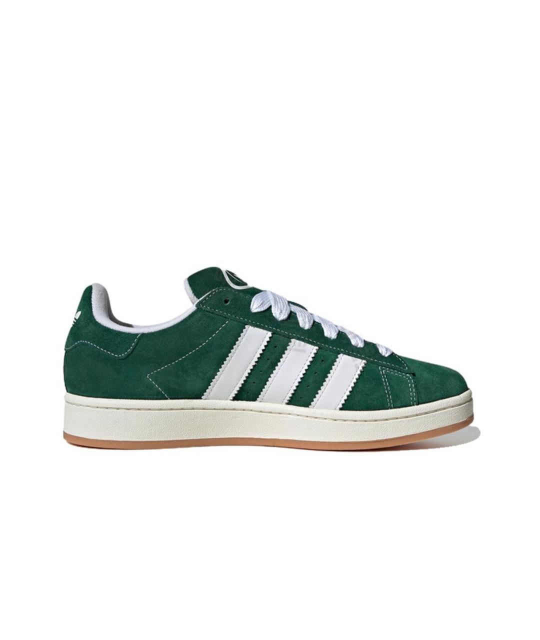 ADIDAS Зеленые замшевые кеды, фото 3