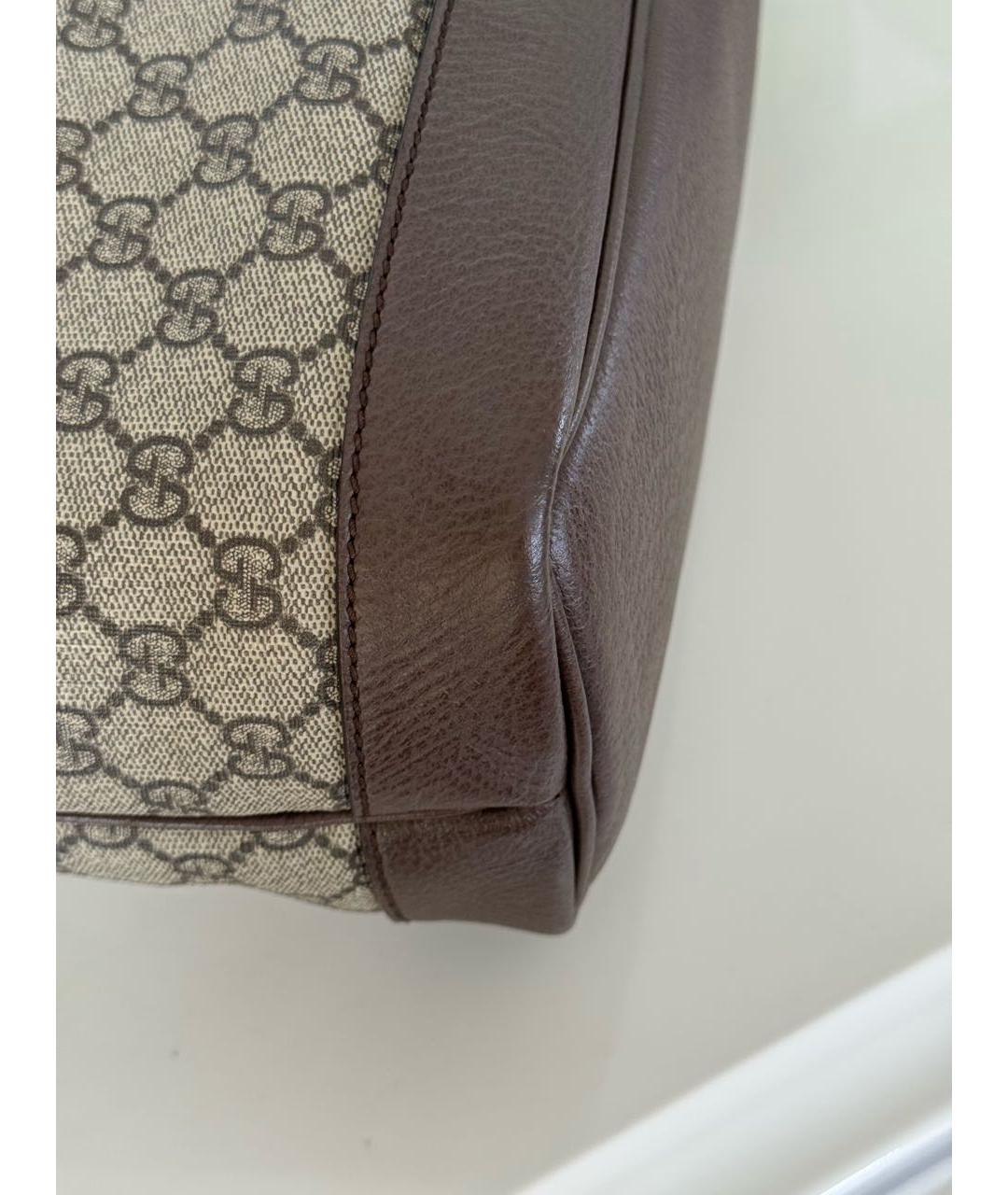 GUCCI Бежевая сумка тоут, фото 7