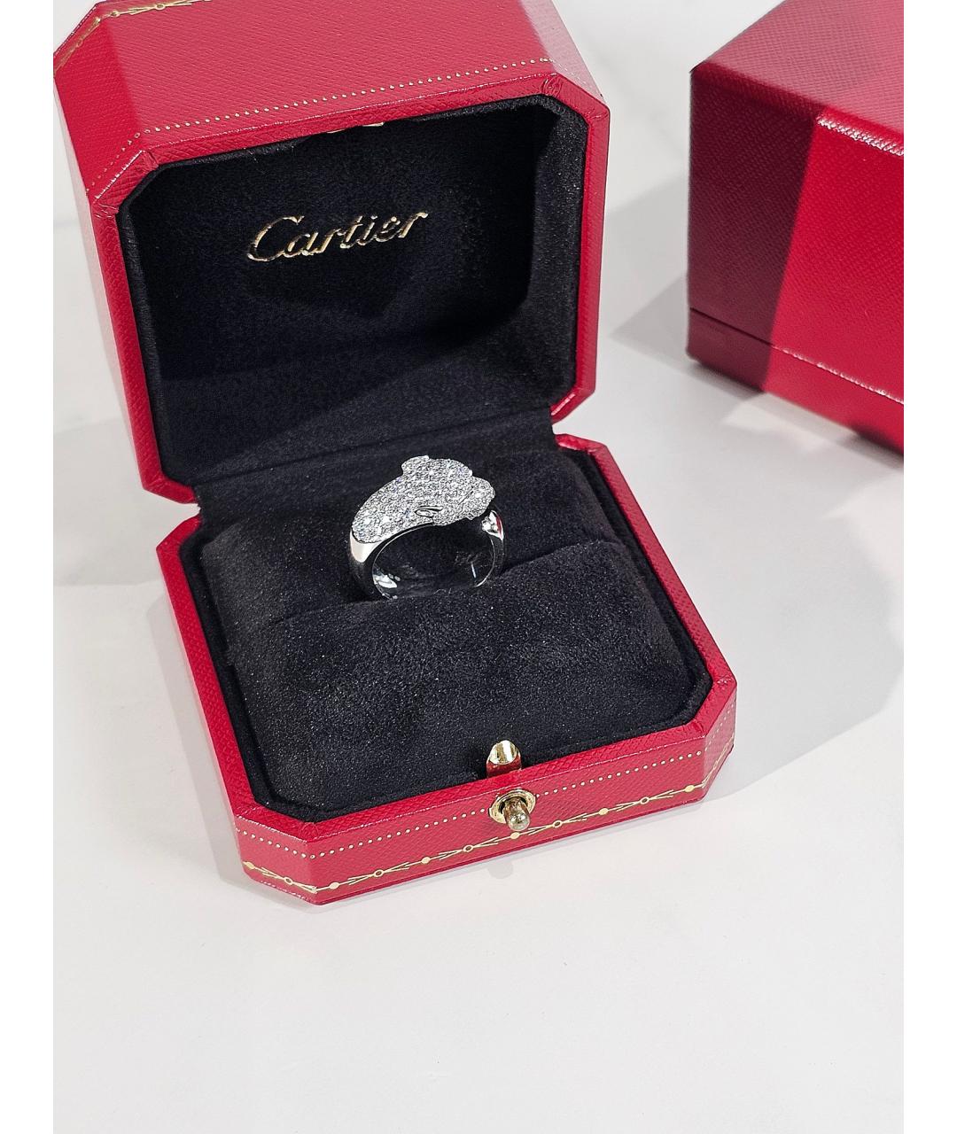 CARTIER Серебряное кольцо из белого золота, фото 2