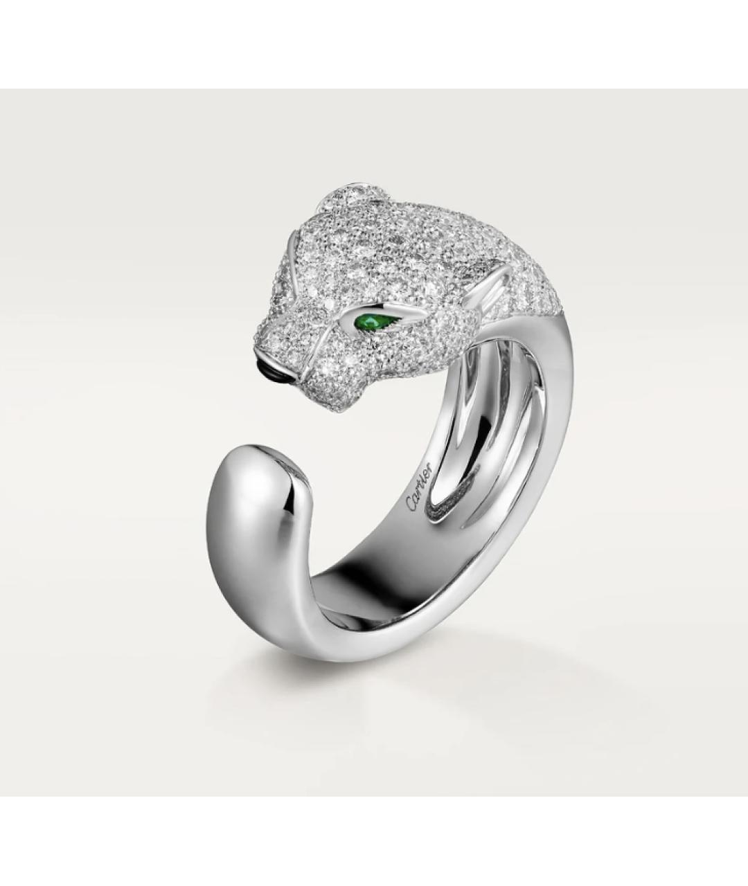 CARTIER Серебряное кольцо из белого золота, фото 6