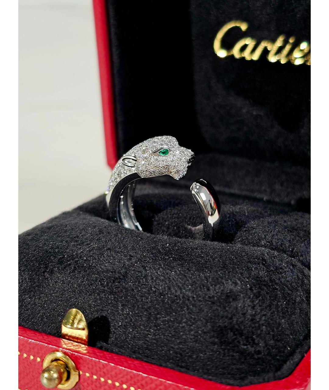 CARTIER Серебряное кольцо из белого золота, фото 4