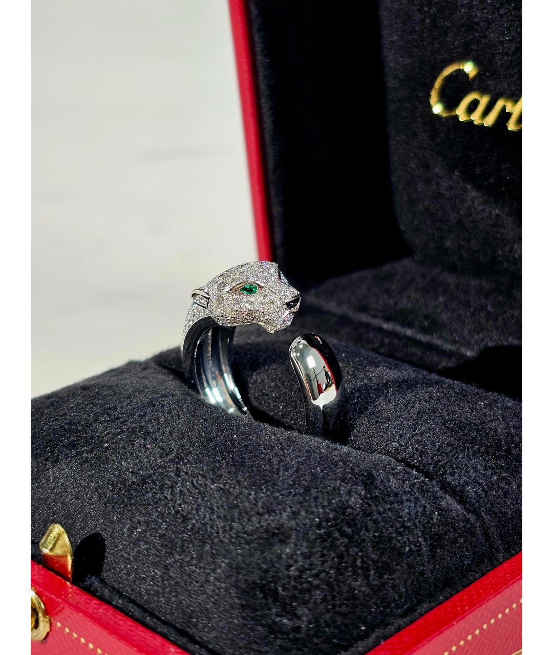 CARTIER Серебряное кольцо из белого золота, фото 3
