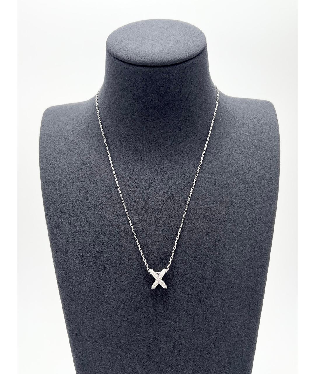CHAUMET Серебряная подвеска из белого золота, фото 2