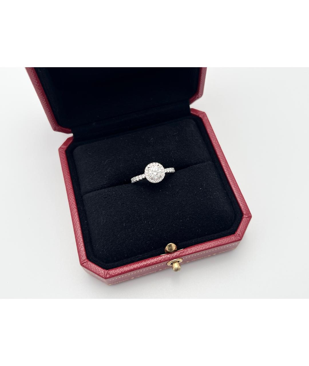 CARTIER Серебряное платиновое кольцо, фото 3