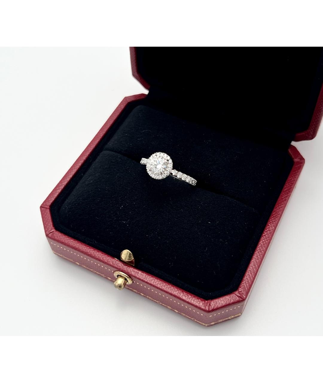 CARTIER Серебряное платиновое кольцо, фото 4