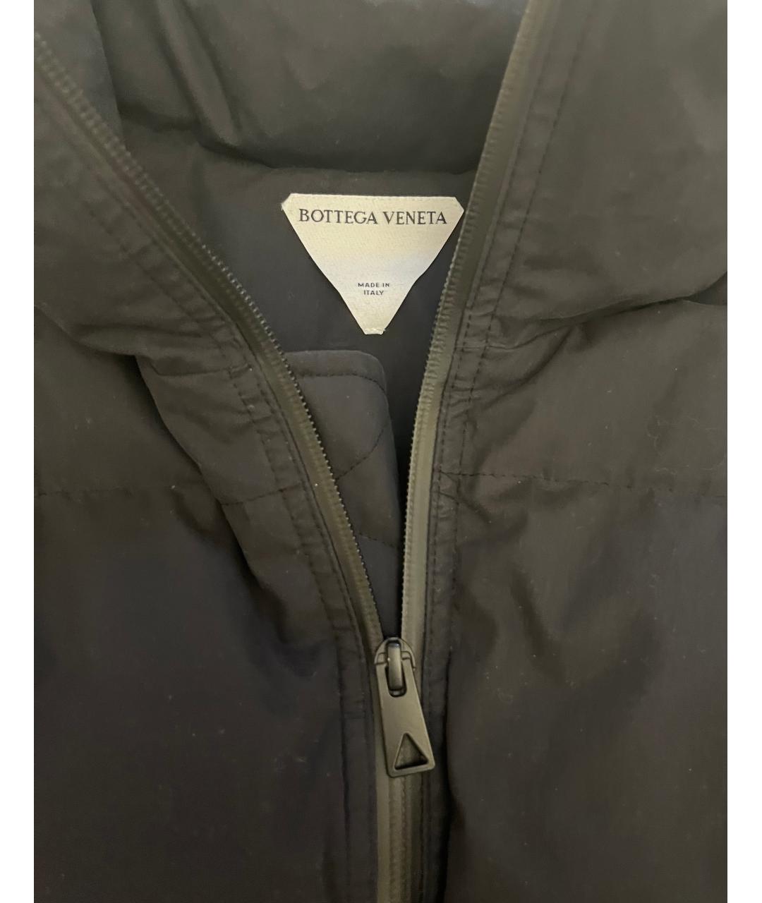 BOTTEGA VENETA Черная полиэстеровая куртка, фото 3