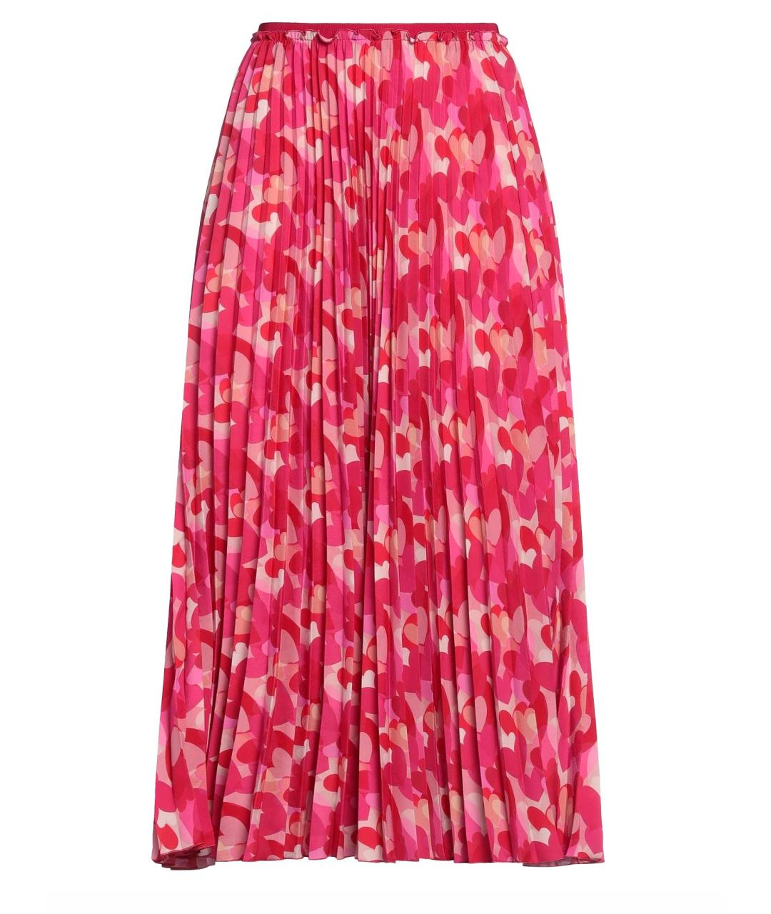 RED VALENTINO Розовый хлопковый костюм с юбками, фото 1