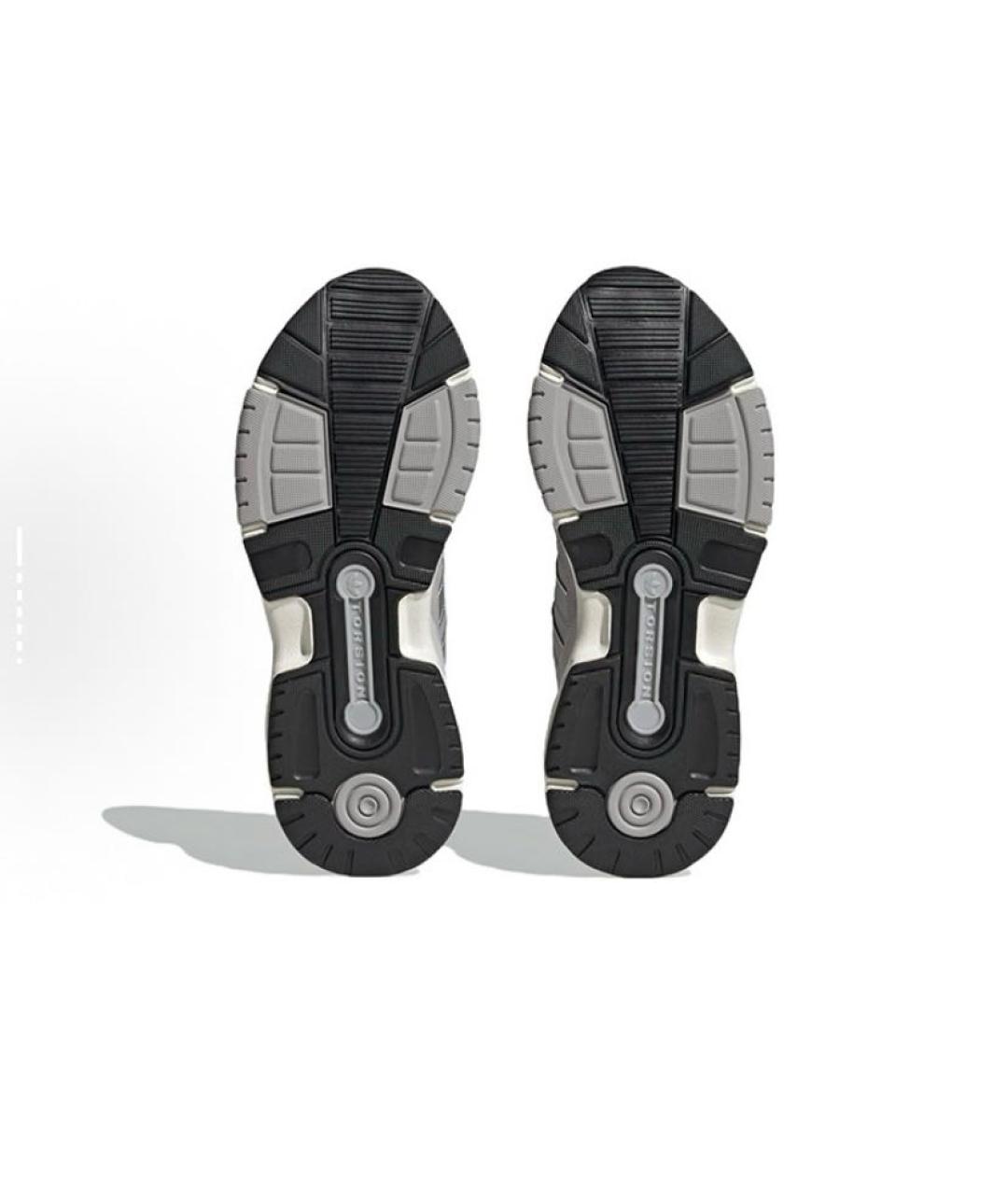 ADIDAS Серые текстильные низкие кроссовки / кеды, фото 7