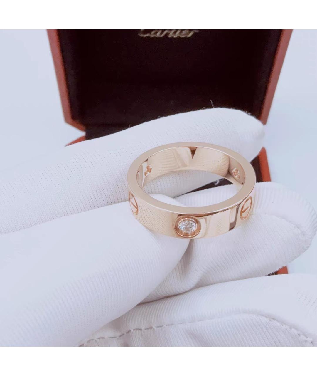 CARTIER Розовое кольцо из розового золота, фото 3