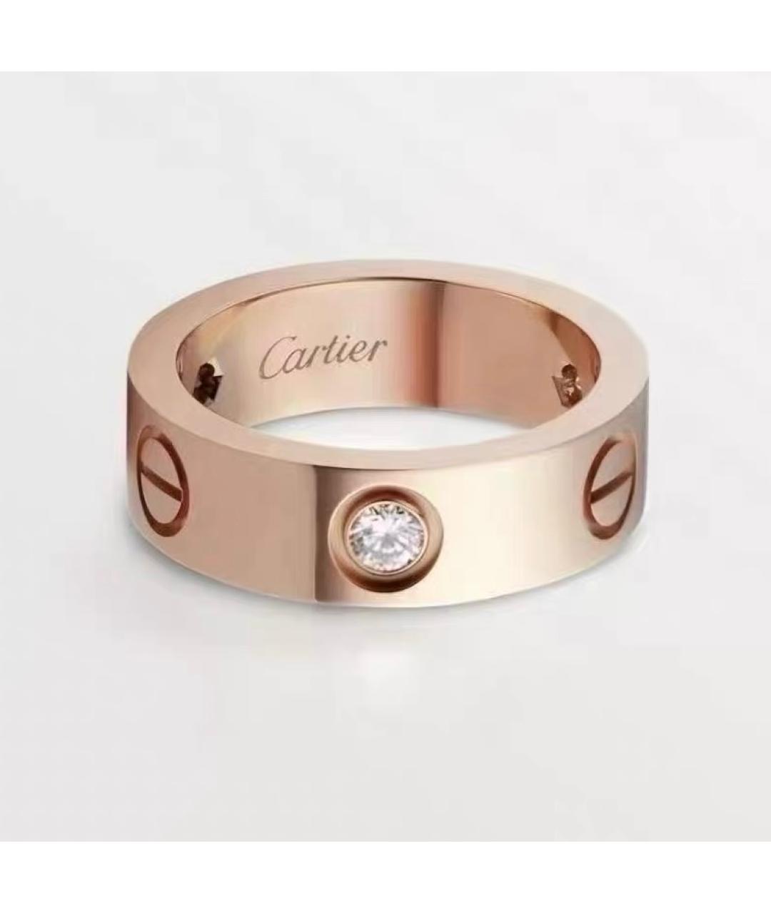CARTIER Розовое кольцо из розового золота, фото 7
