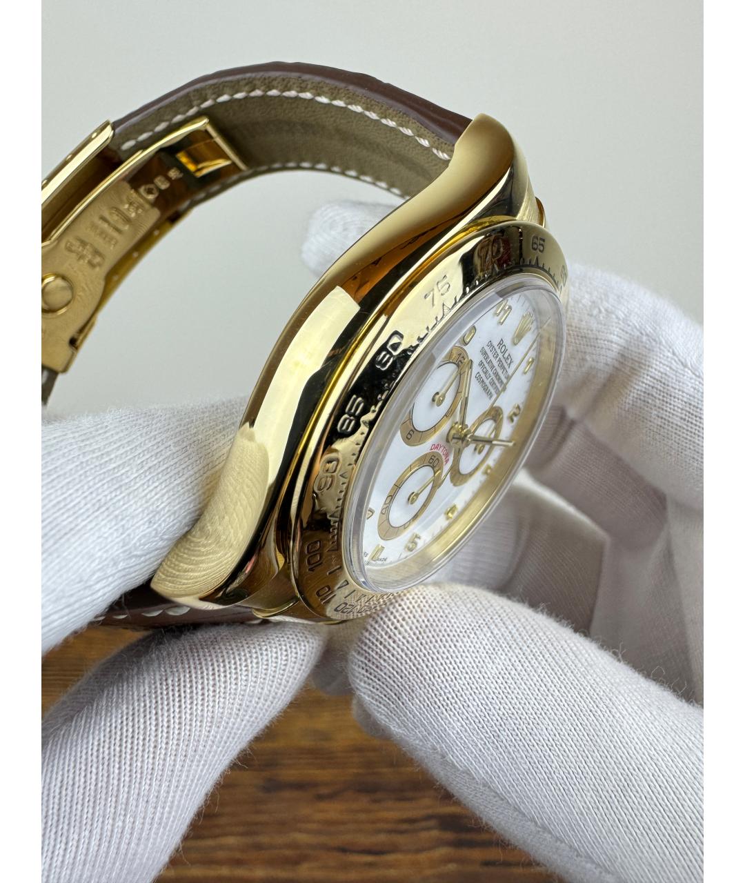 ROLEX Золотые часы из желтого золота, фото 4