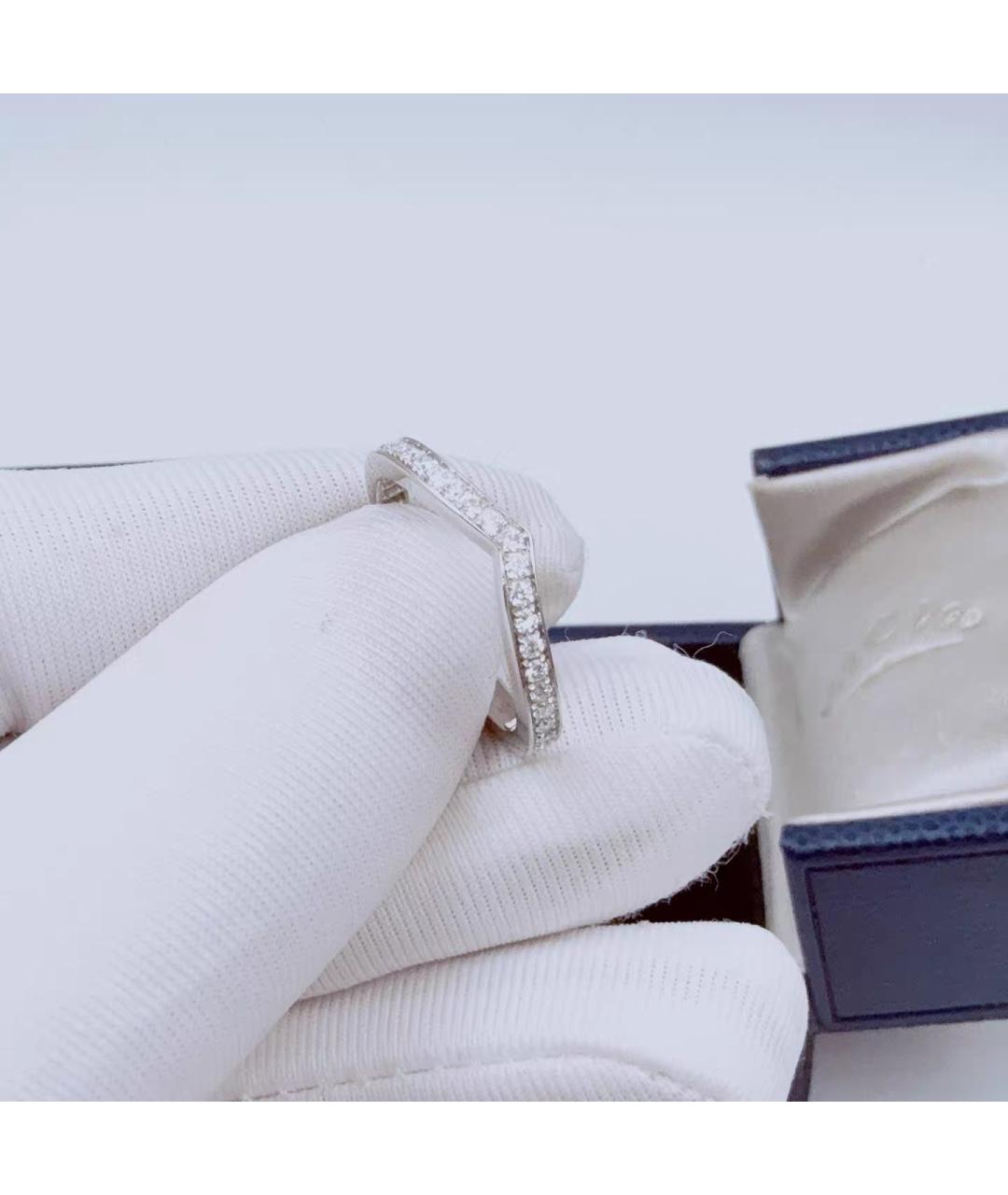 CHAUMET Белое платиновое кольцо, фото 3