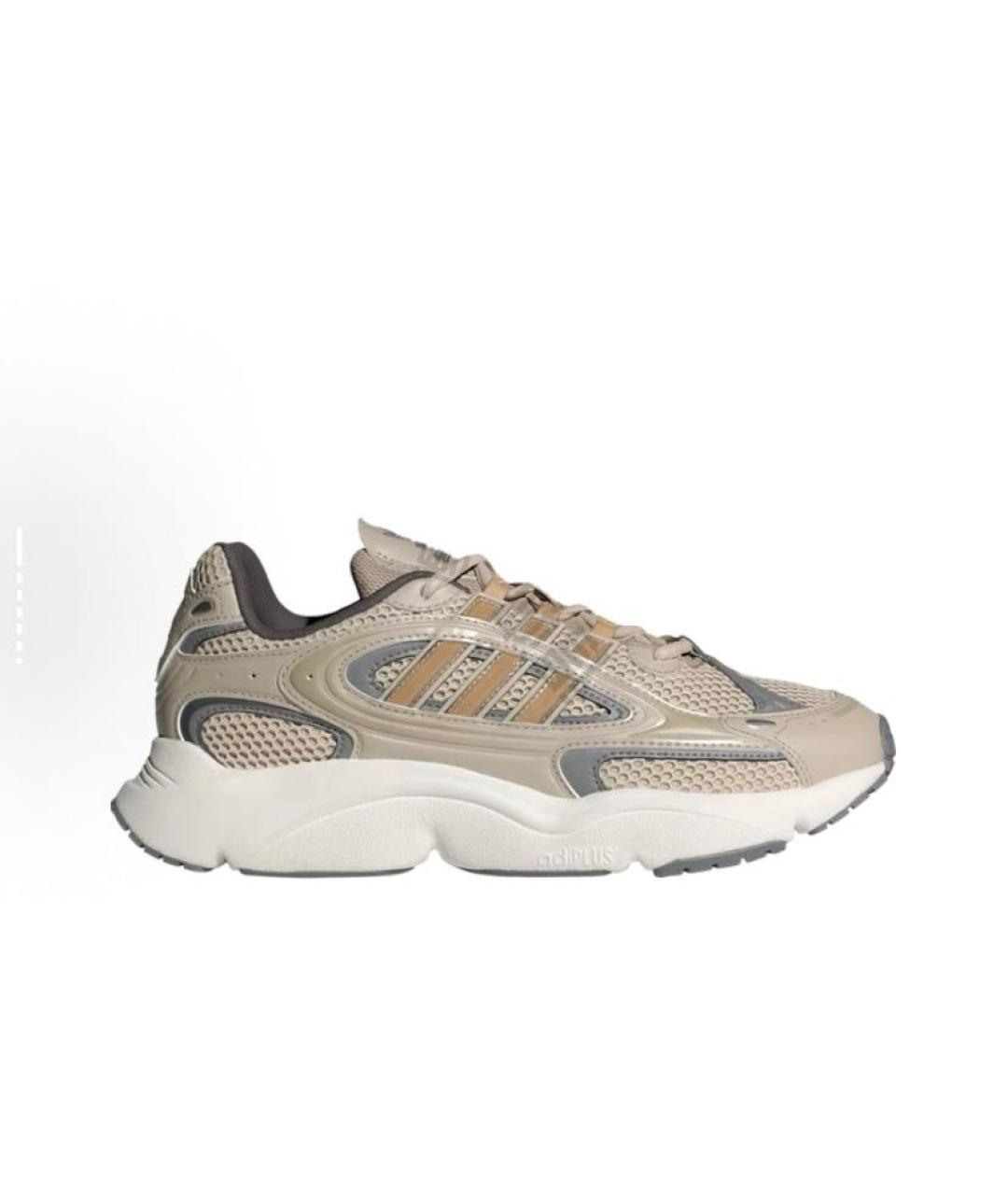 ADIDAS Бежевые текстильные низкие кроссовки / кеды, фото 7