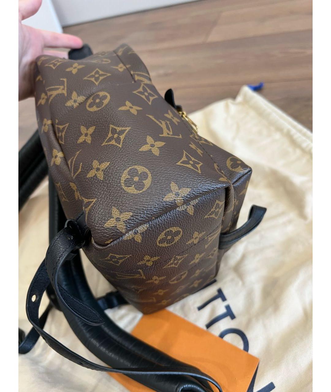LOUIS VUITTON Коричневый рюкзак, фото 6