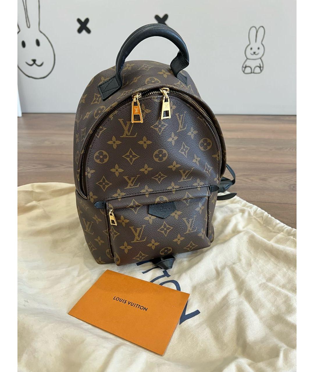 LOUIS VUITTON Коричневый рюкзак, фото 9